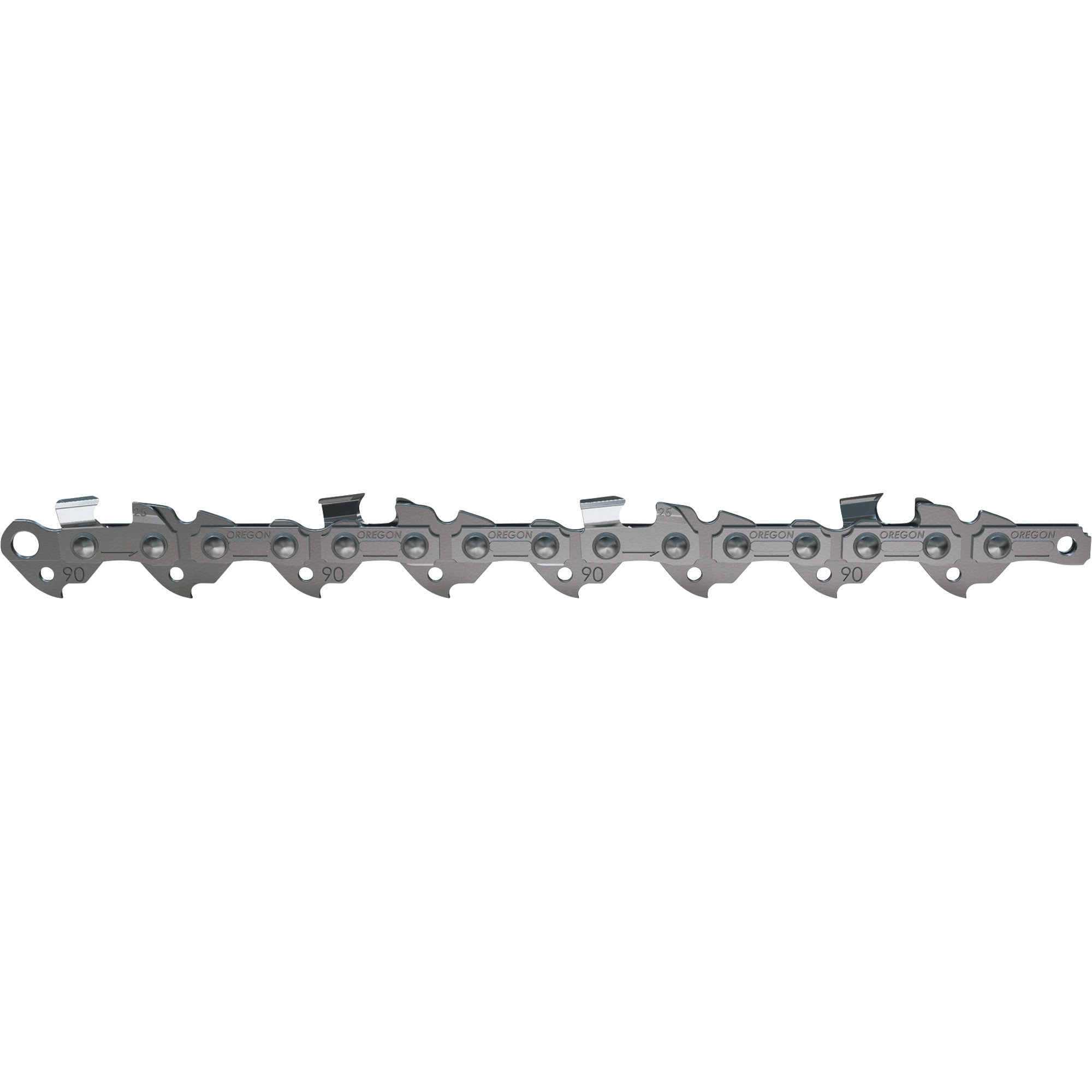 Oregon Low Kickback Chainsaw Chain, 3/8in. Low Profile x 0.043in., Fits 8in. Bar, Model# R34/90PX034G